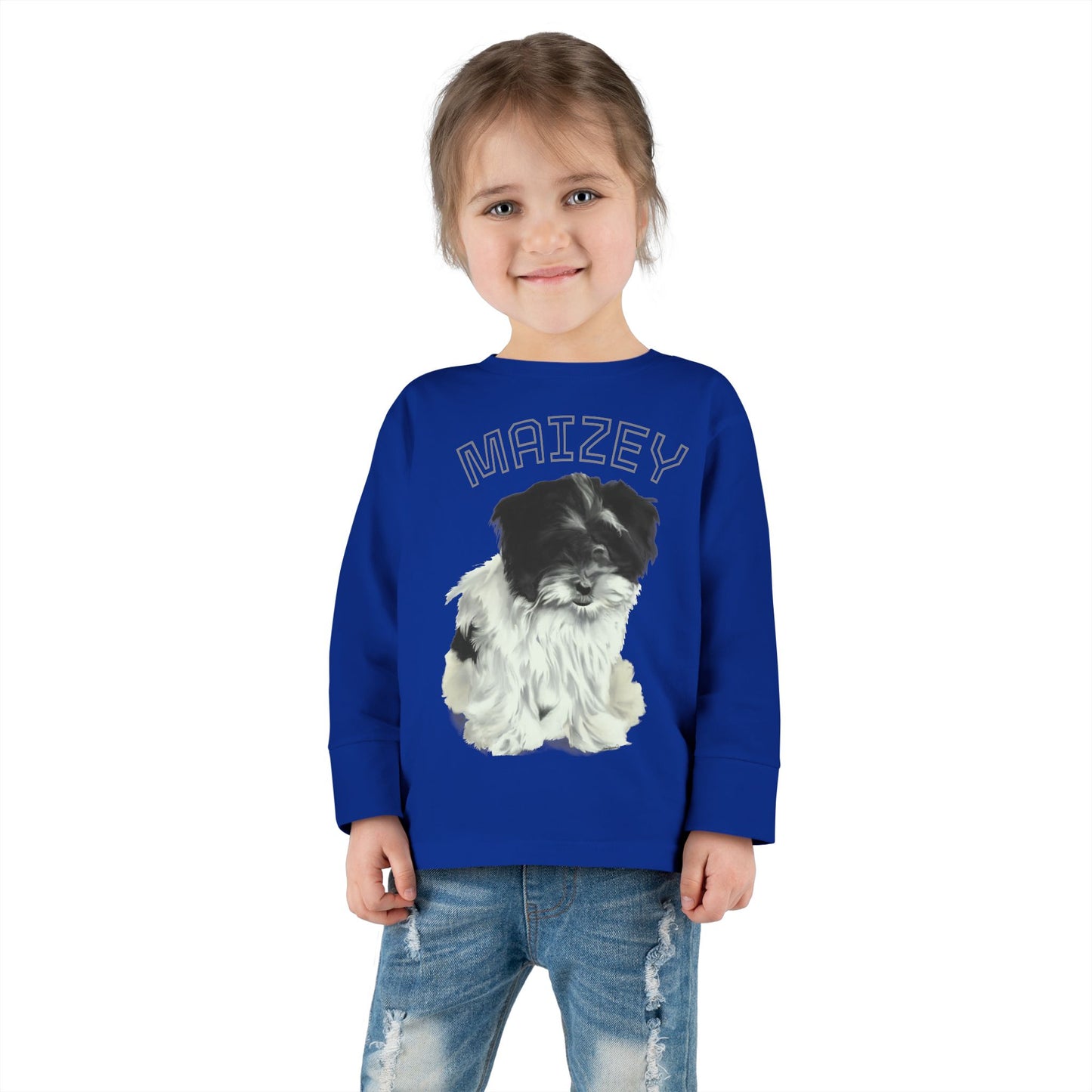 Maizey- Toddler Long Sleeve Tee sizes 2T-6T