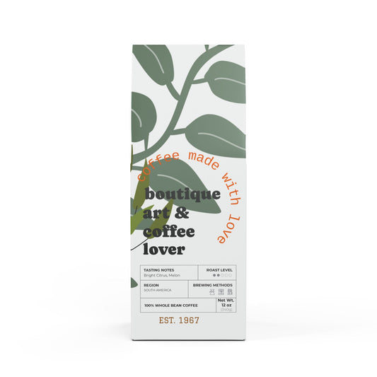 Art&Coffee Lover Boutique Coffee Blend- Copperwood Lady (Light-Medium Roast) Whole Bean