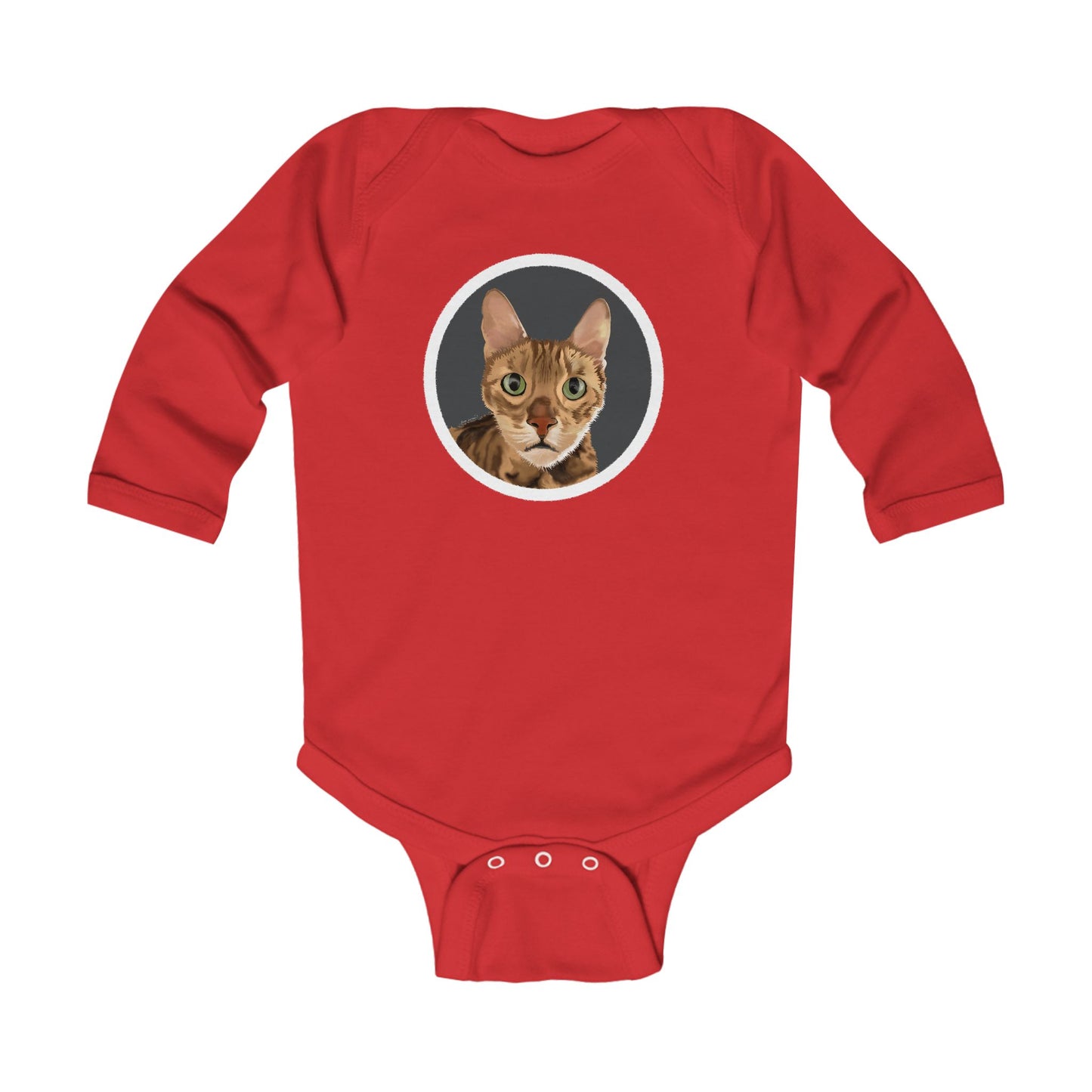 Bengie-Infant Long Sleeve Bodysuit