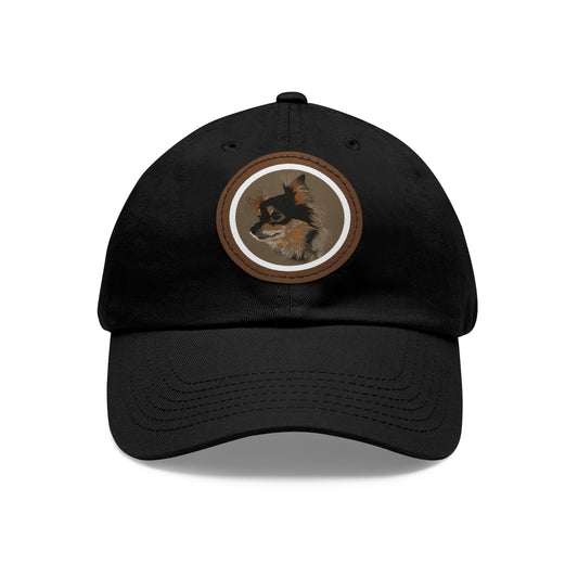 GB-Dad Hat with Leather Patch
