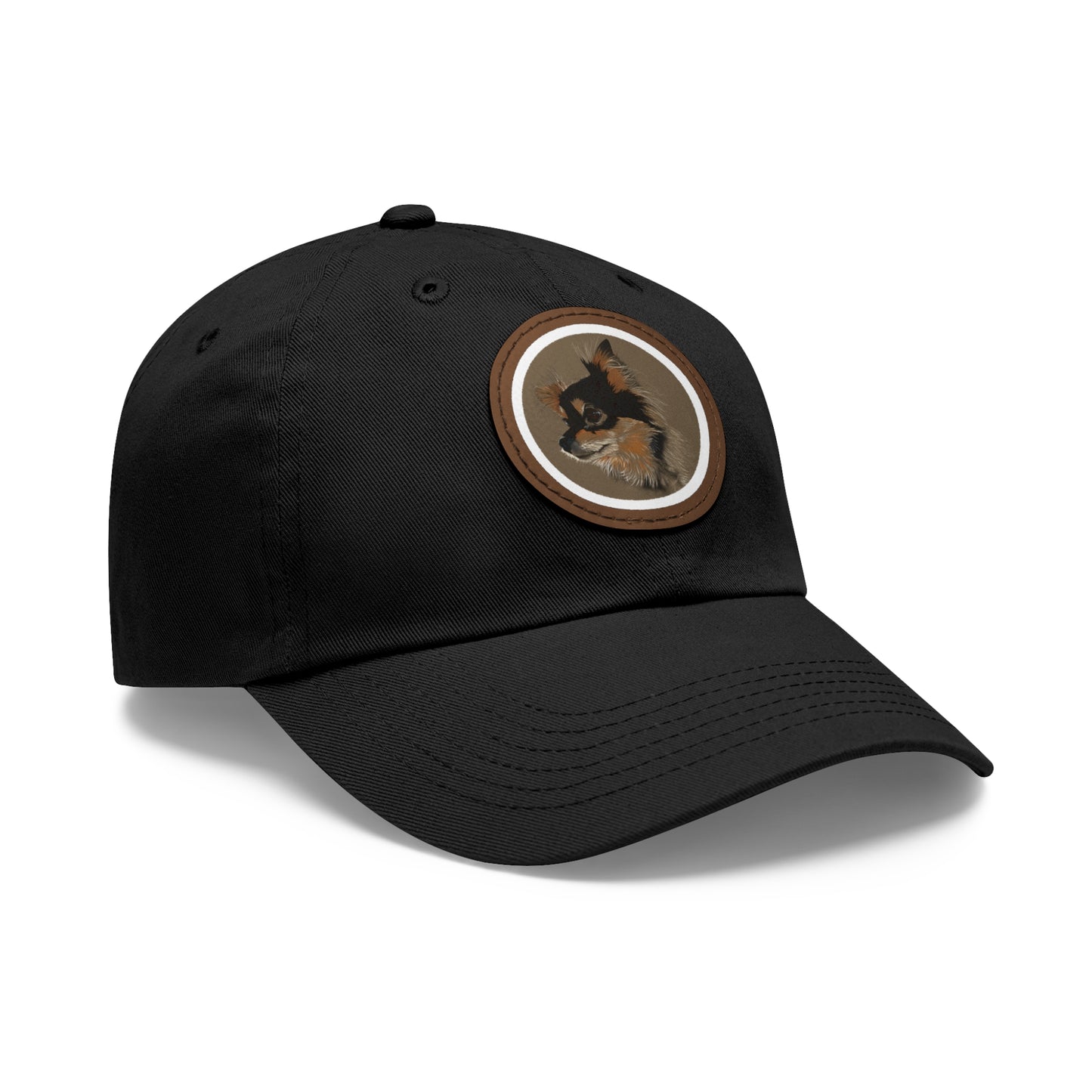 GB-Dad Hat with Leather Patch