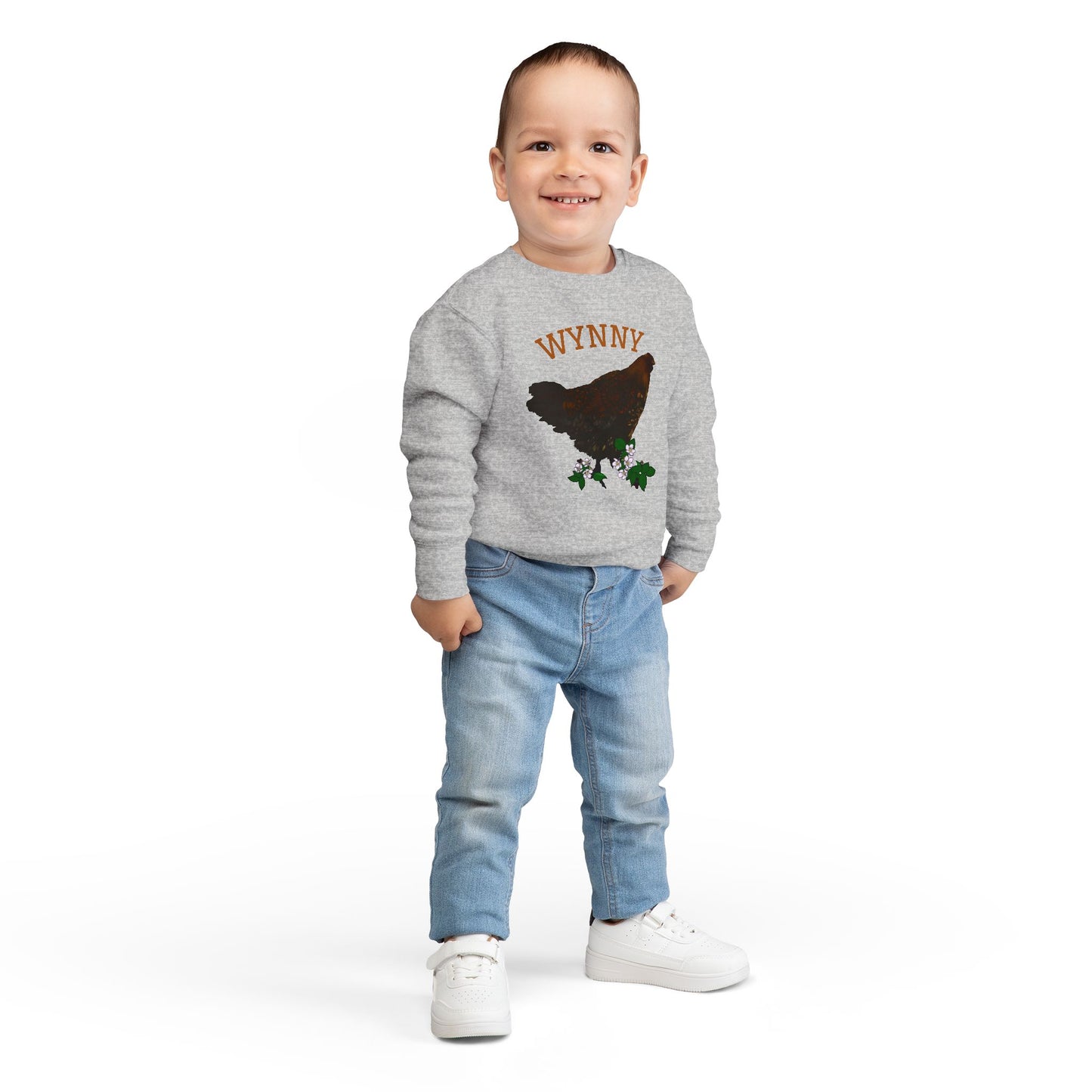 Wynny in Blackberries-Toddler Sweatshirt