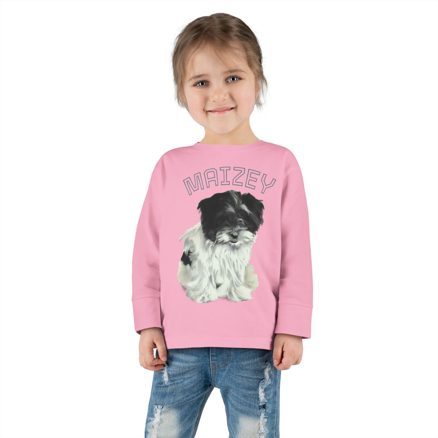 Maizey- Toddler Long Sleeve Tee sizes 2T-6T