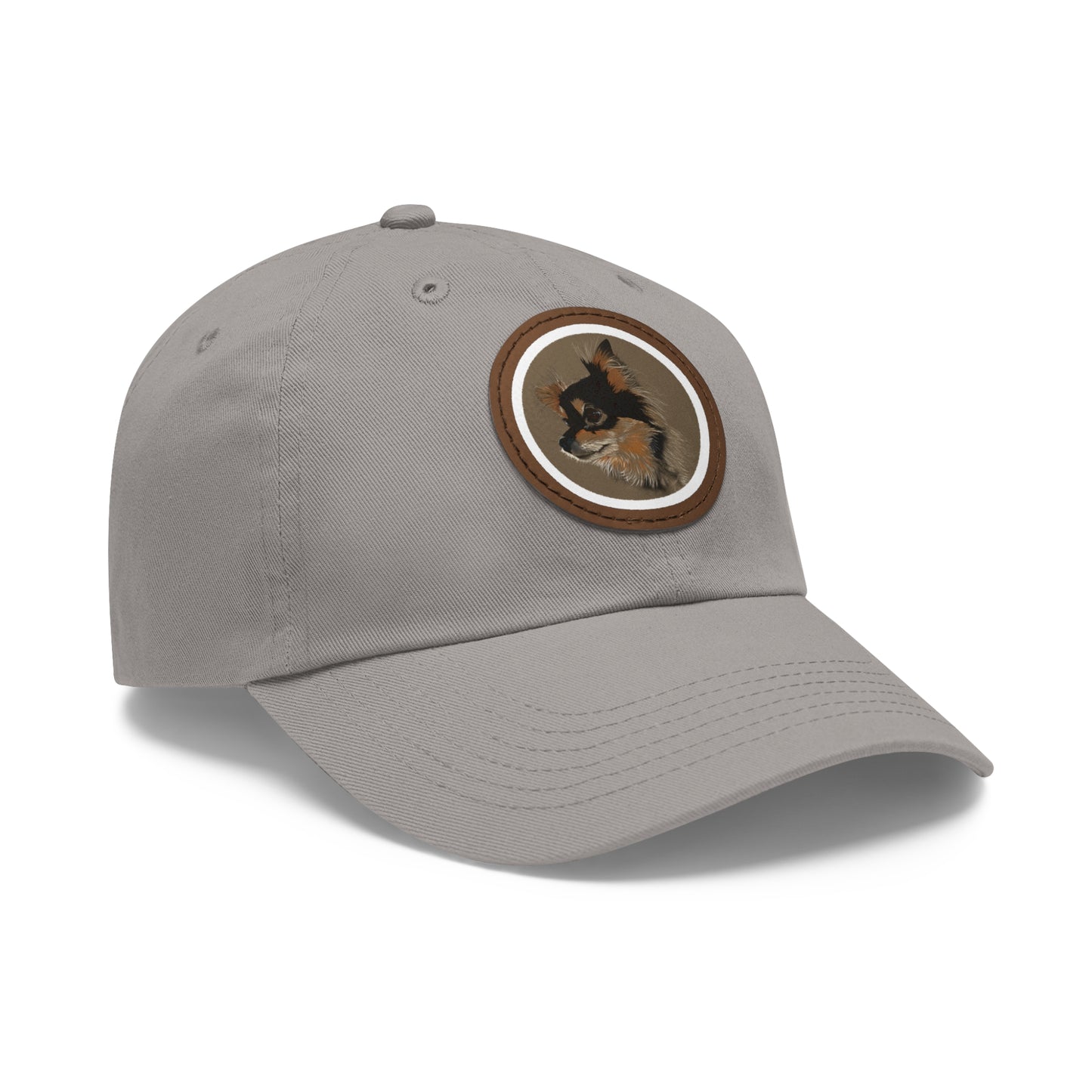 GB-Dad Hat with Leather Patch