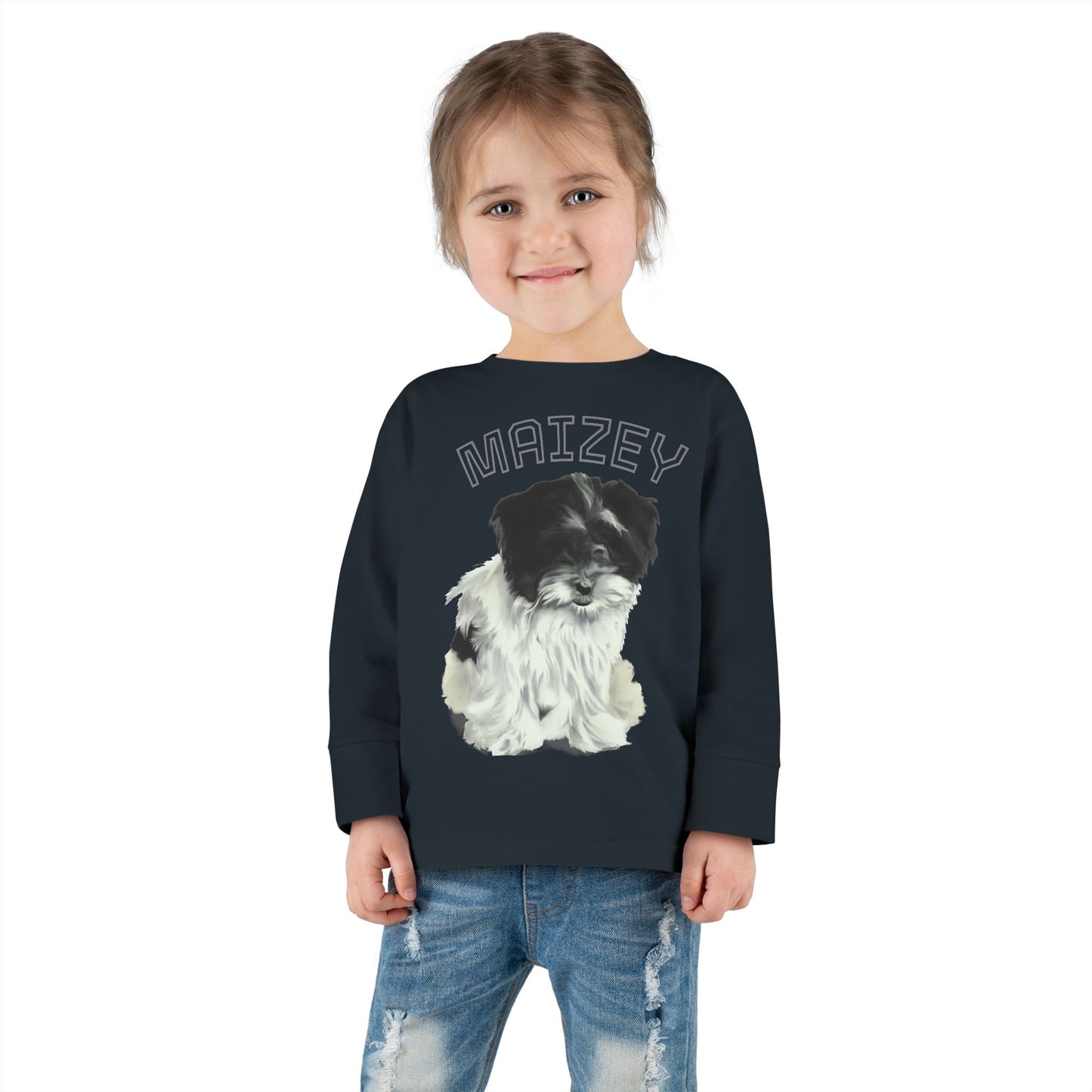 Maizey- Toddler Long Sleeve Tee sizes 2T-6T