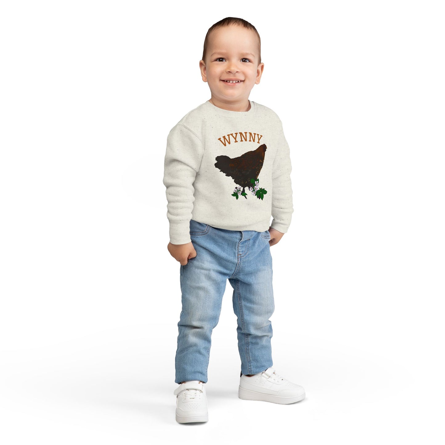 Wynny in Blackberries-Toddler Sweatshirt