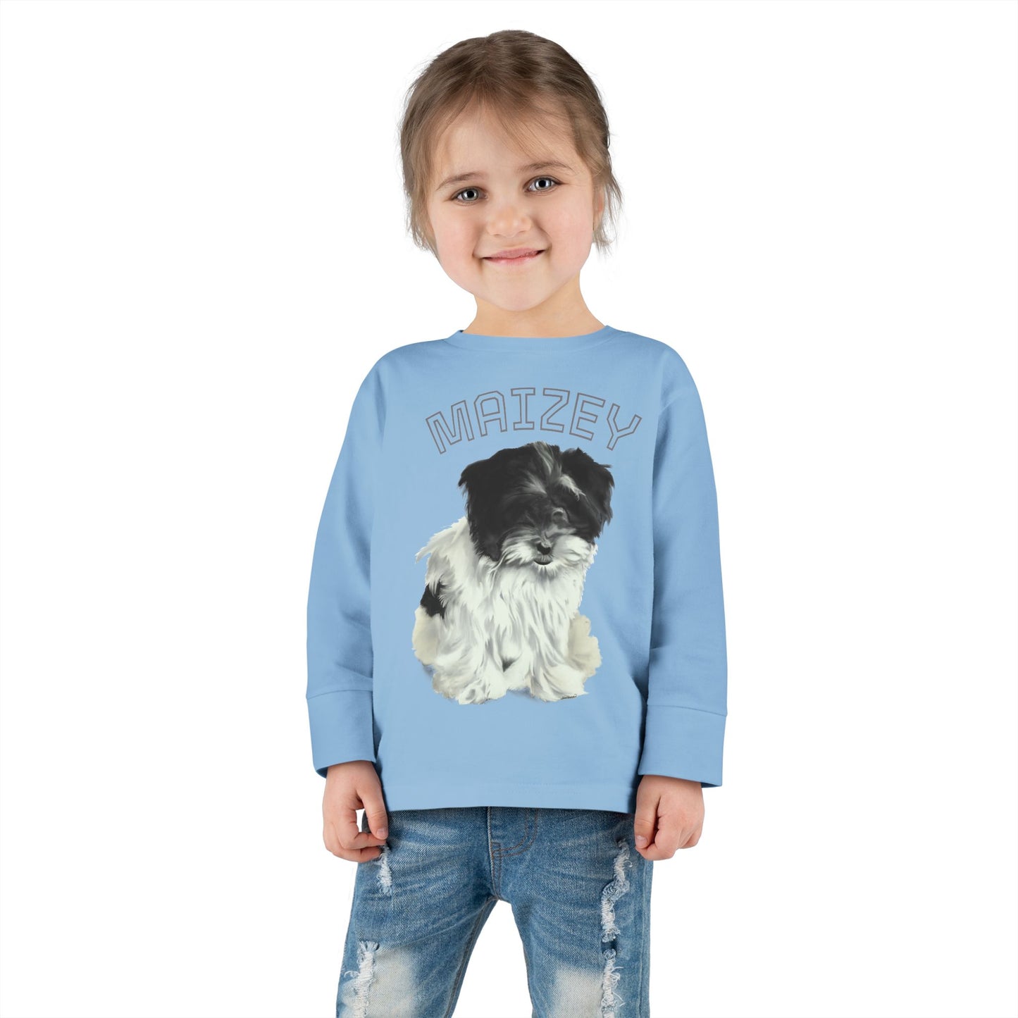 Maizey- Toddler Long Sleeve Tee sizes 2T-6T