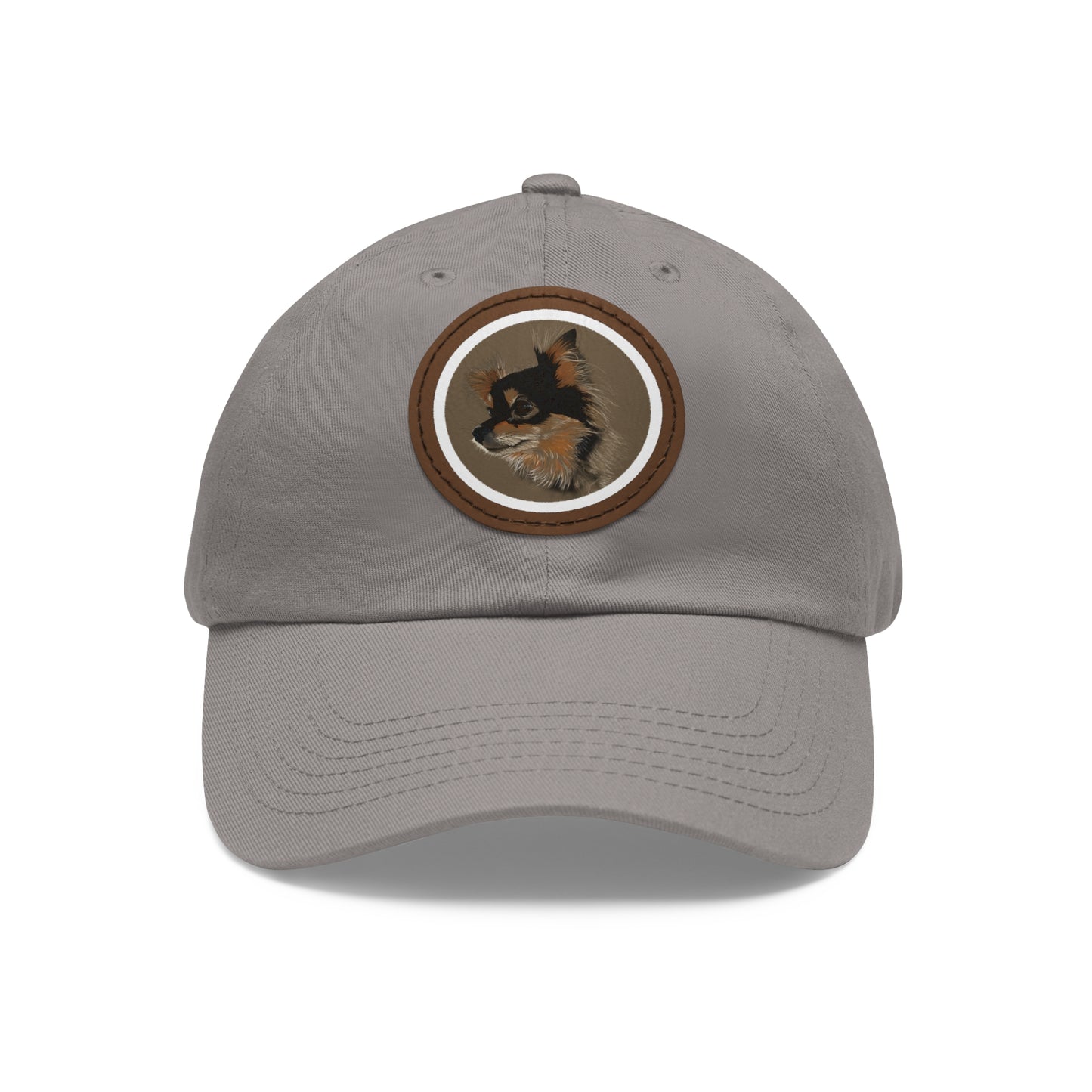 GB-Dad Hat with Leather Patch