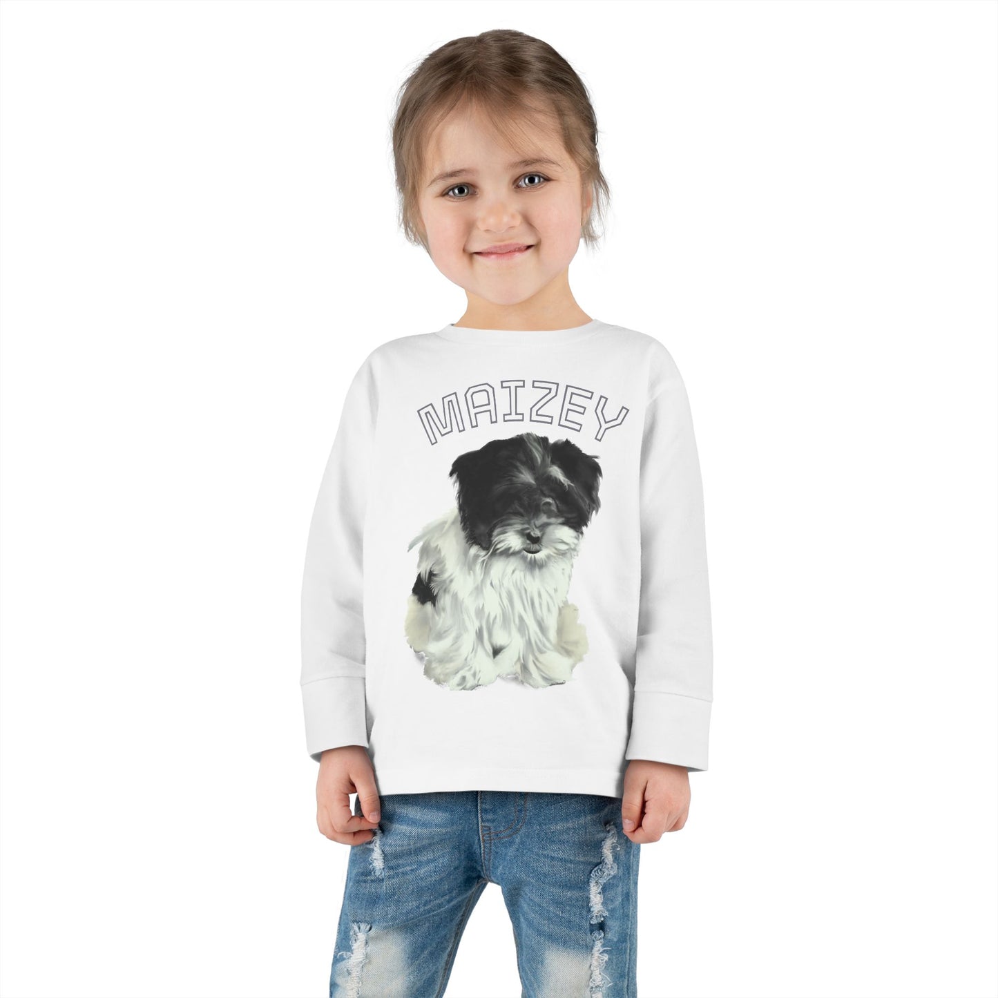 Maizey- Toddler Long Sleeve Tee sizes 2T-6T