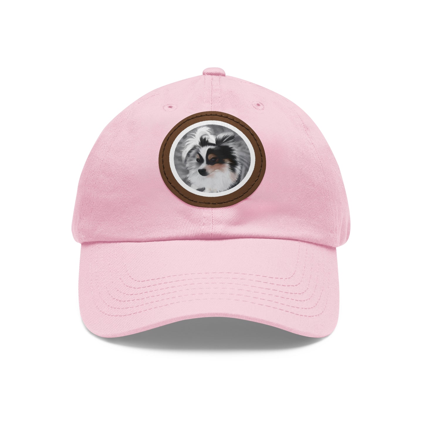 Stormy-Dad Hat with Leather Patch