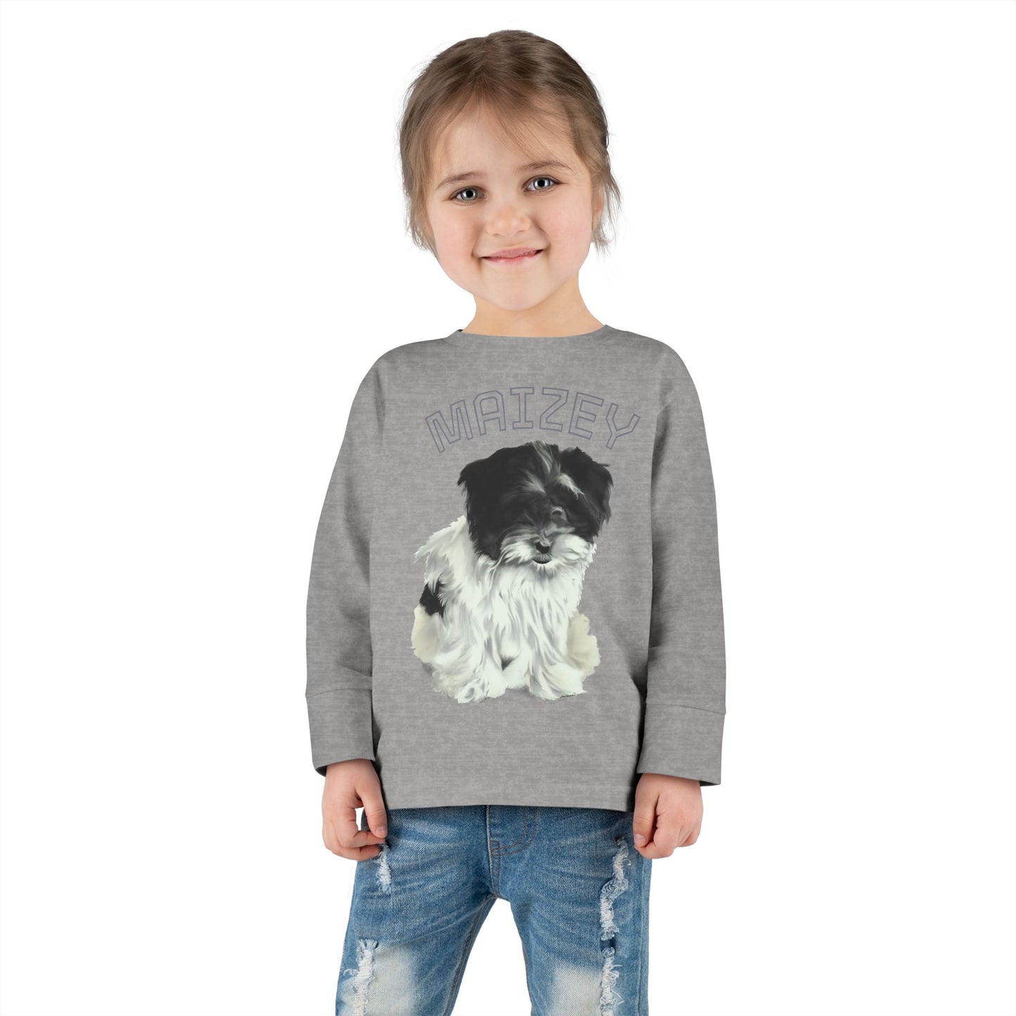 Maizey- Toddler Long Sleeve Tee sizes 2T-6T