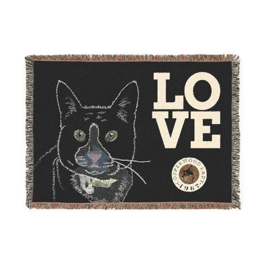 Onzu with LOVE -Woven Blanket