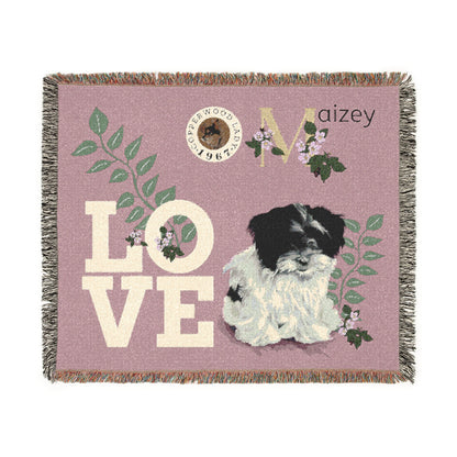 Woven Blanket - Maizey in LOVE