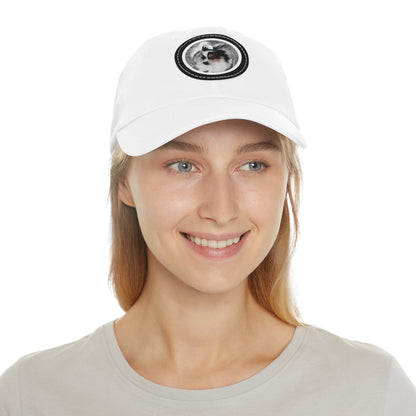 Stormy-Dad Hat with Leather Patch