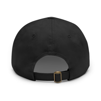 GB-Dad Hat with Leather Patch