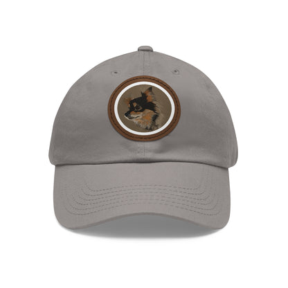 GB-Dad Hat with Leather Patch