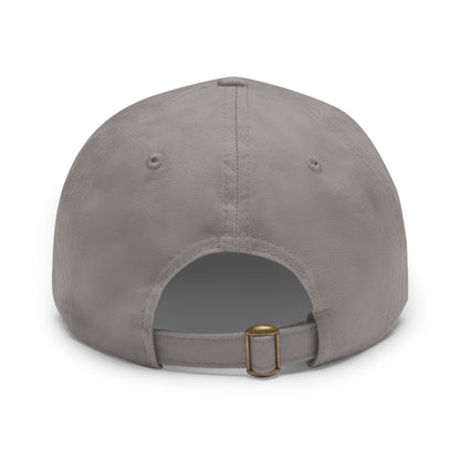 Stormy-Dad Hat with Leather Patch