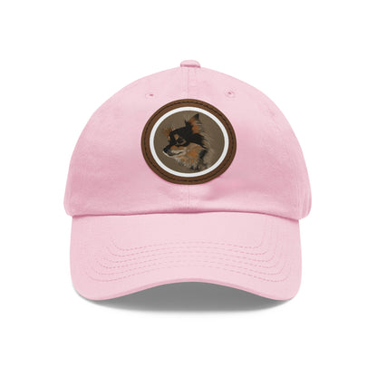 GB-Dad Hat with Leather Patch
