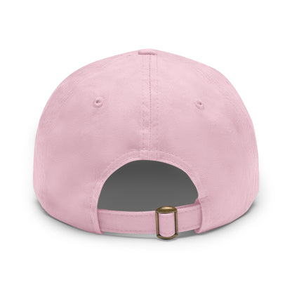 GB-Dad Hat with Leather Patch