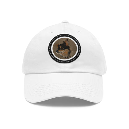 GB-Dad Hat with Leather Patch